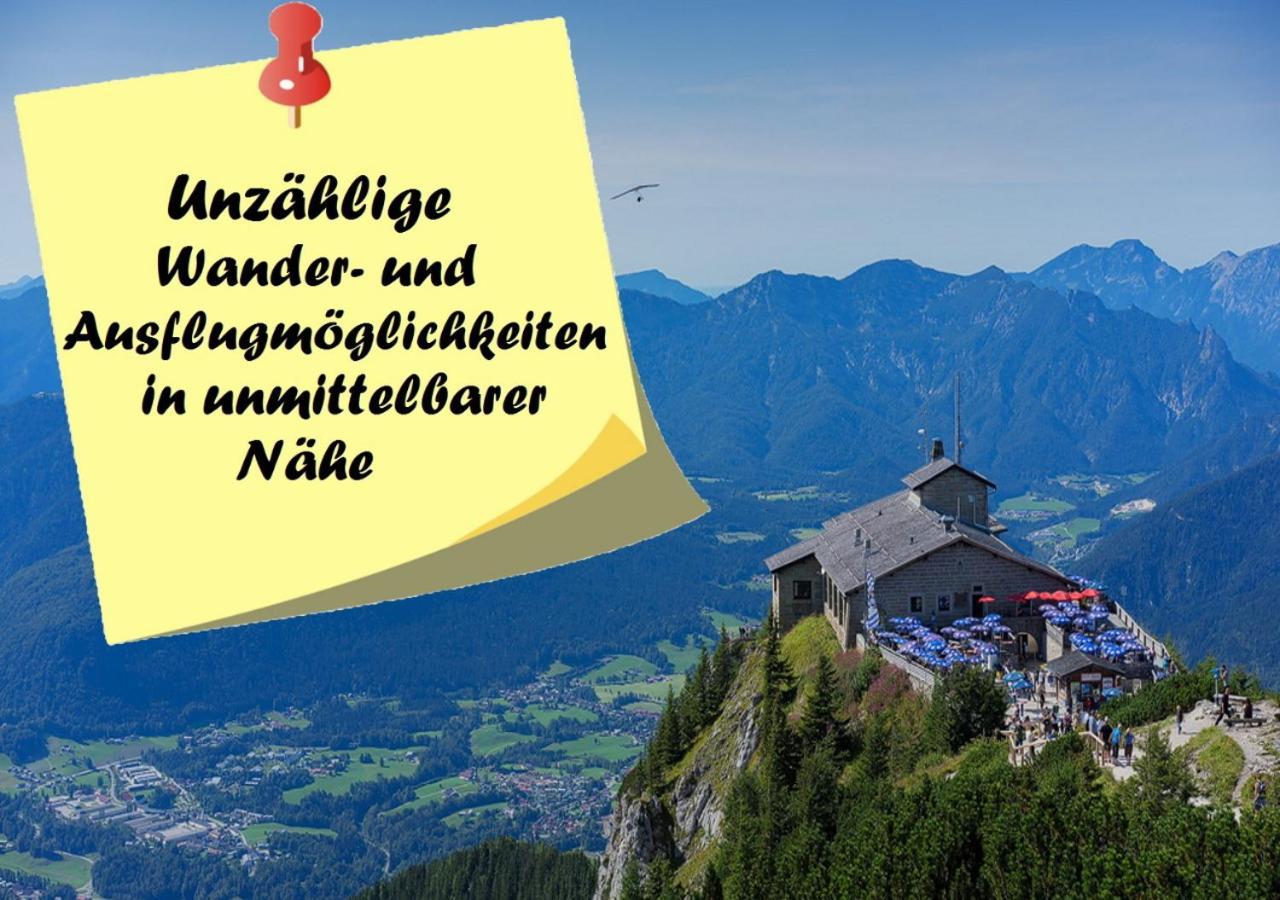 G & H Ferienwohnungen Appartement Untersberg Berchtesgaden Bagian luar foto